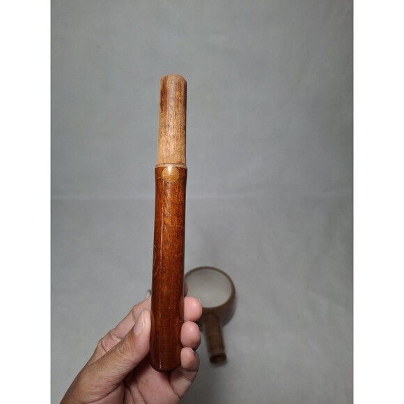 Vintage Pottery Kyusu Teapot with Wooden Handle, Unused Missing Lid - Picture 11 of 12